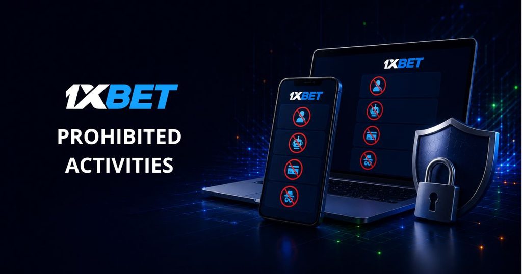 1xBet restricted activities