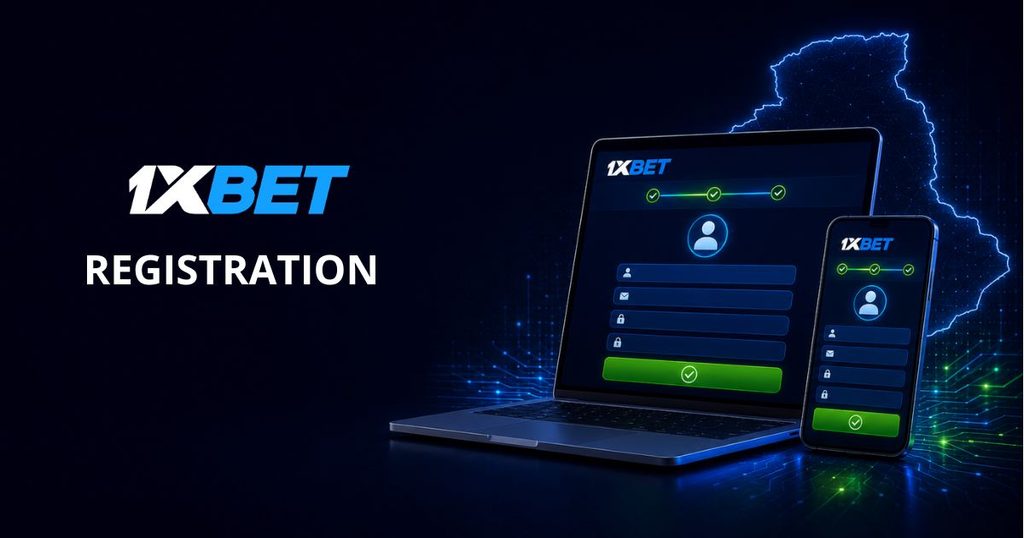 1xBet registration interface