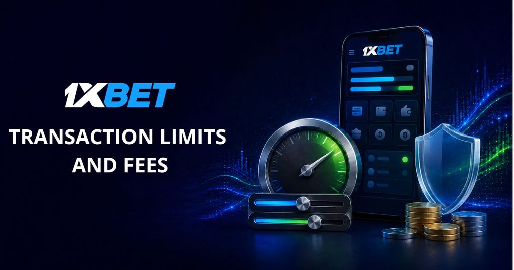 1xBet transaction limits and fee controls