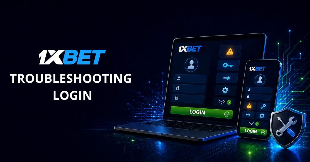 1xBet login troubleshooting